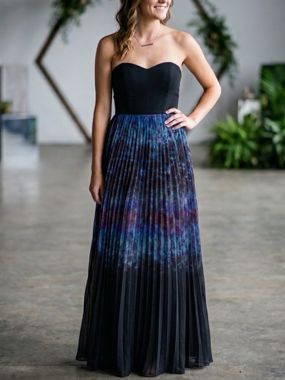 Silence + Noise Maxi Dress